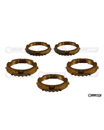 Ford Escort BC Gearbox Complete Synchro Ring Set (Early)